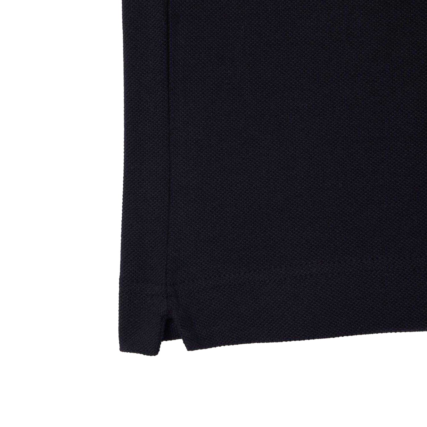 Blue - Close up - Lacoste Mens Badge Classic Polo Shirt