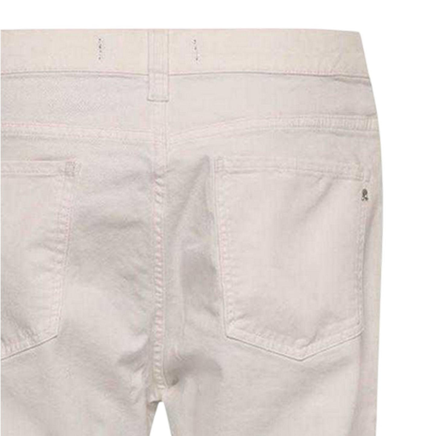 White - Lifestyle - Replay Womens-Ladies Straight Jeans