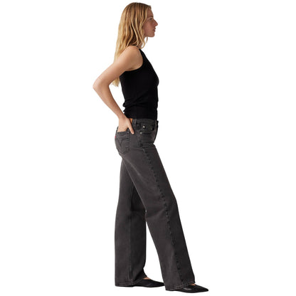 Wish Me Luck - Pack Shot - Levis Womens-Ladies Wide Leg Low Rise Jeans