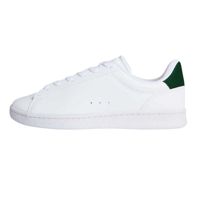 White-Green - Side - Lacoste Childrens-Kids Carnaby Pro Leather Trainers