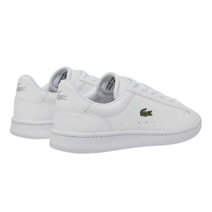 White - Back - Lacoste Childrens-Kids Carnaby Pro Leather Trainers