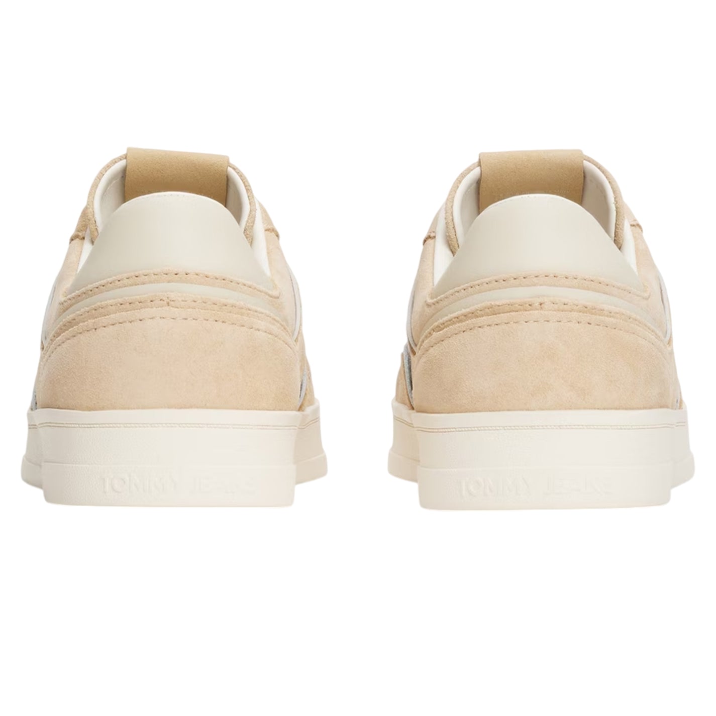 Light Gold - Back - Tommy Jeans Womens-Ladies Greenwich Low Trainers