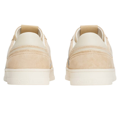 Light Gold - Back - Tommy Jeans Womens-Ladies Greenwich Low Trainers