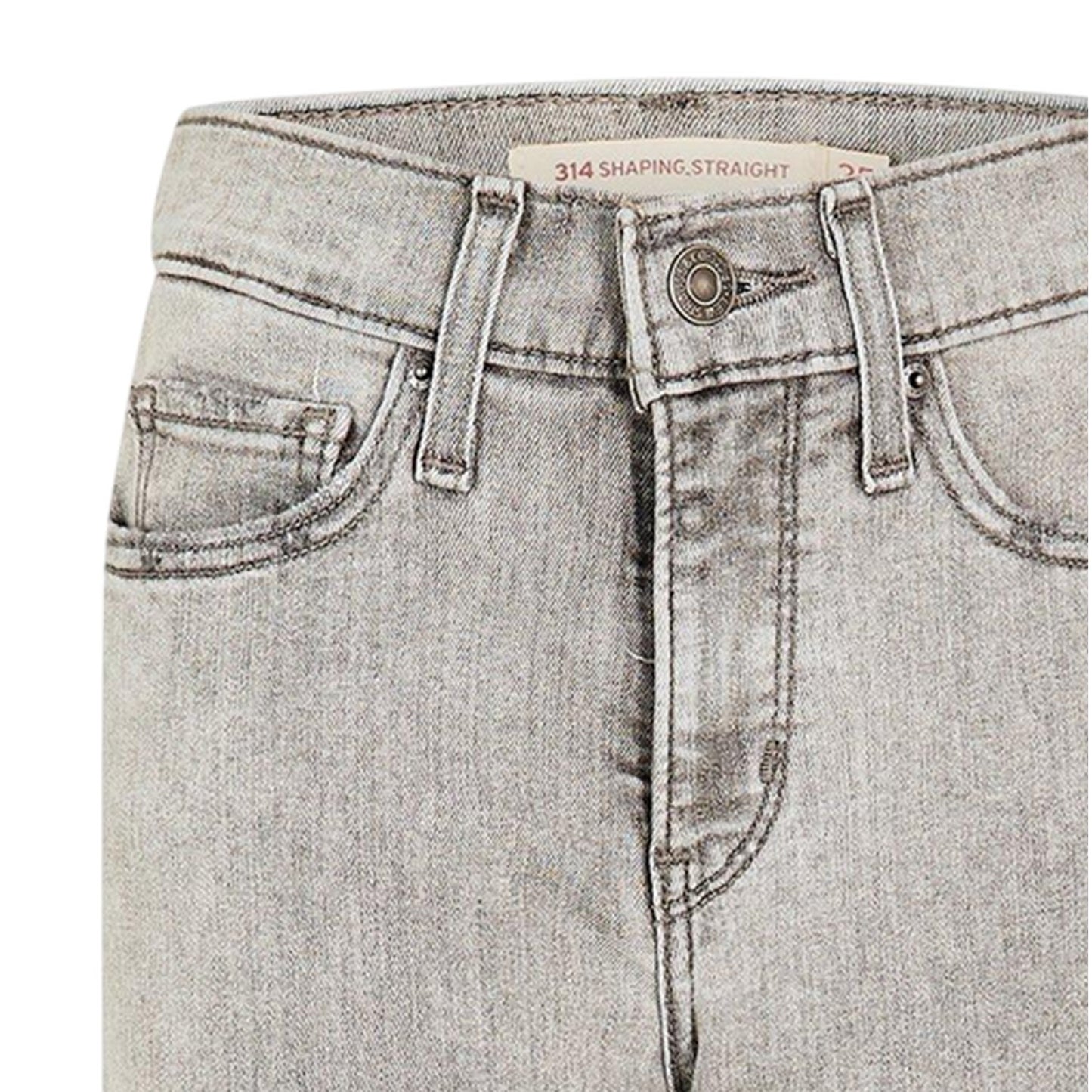 Cancel Club - Side - Levis Womens-Ladies High Rise Straight Leg Jeans