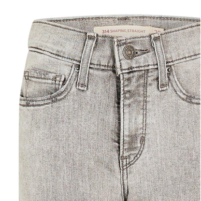 Cancel Club - Side - Levis Womens-Ladies High Rise Straight Leg Jeans