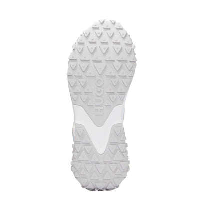 White - Close up - Hugo Mens Go 1st Logo Trainers