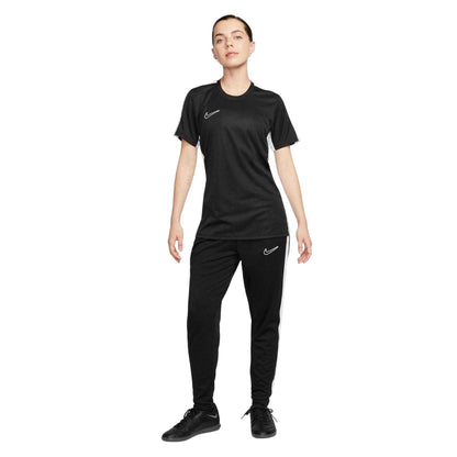 Black-White - Pack Shot - Nike Womens-Ladies Logo Dri-FIT Top