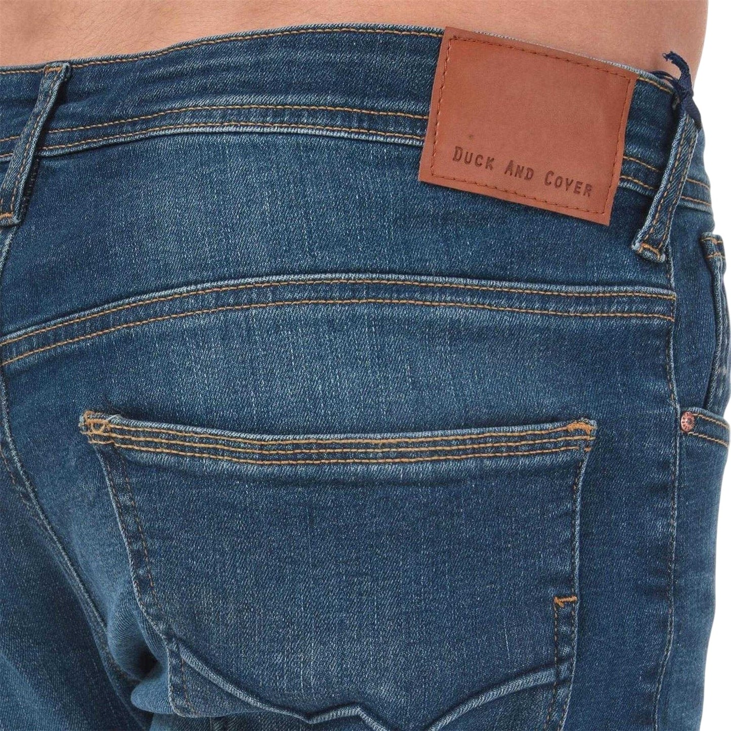 Denim - Lifestyle - Duck and Cover Mens Overbug Tapered Jeans