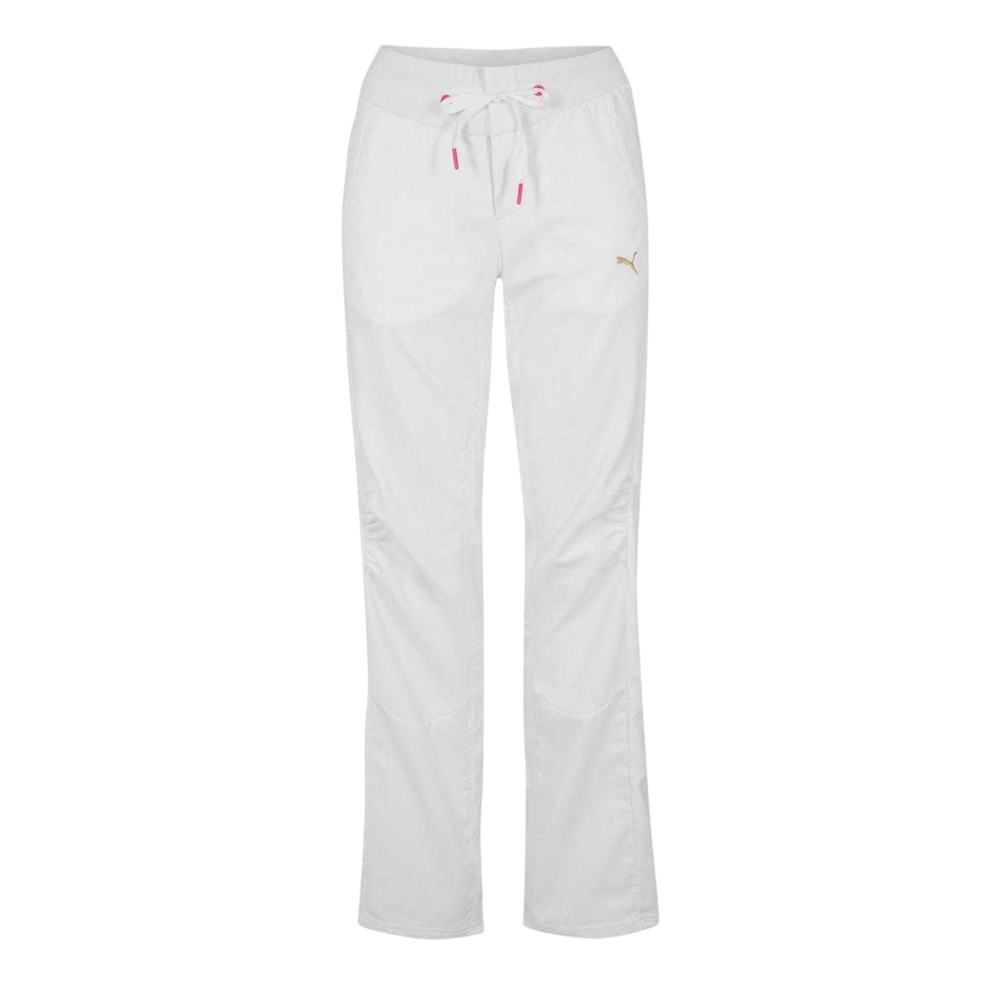 White - Front - Puma Womens-Ladies Woven Trousers