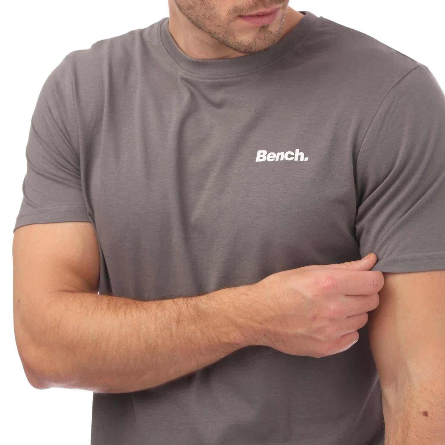 Black-White-Grey - Side - Bench Mens Ektor T-Shirt (Pack of 3)