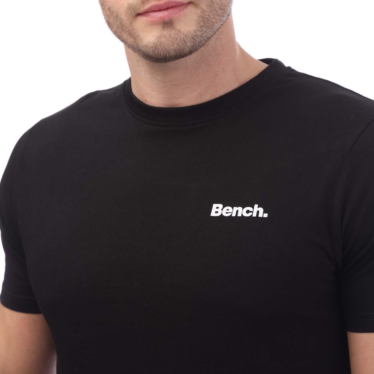 Black-White-Grey - Lifestyle - Bench Mens Ektor T-Shirt (Pack of 3)