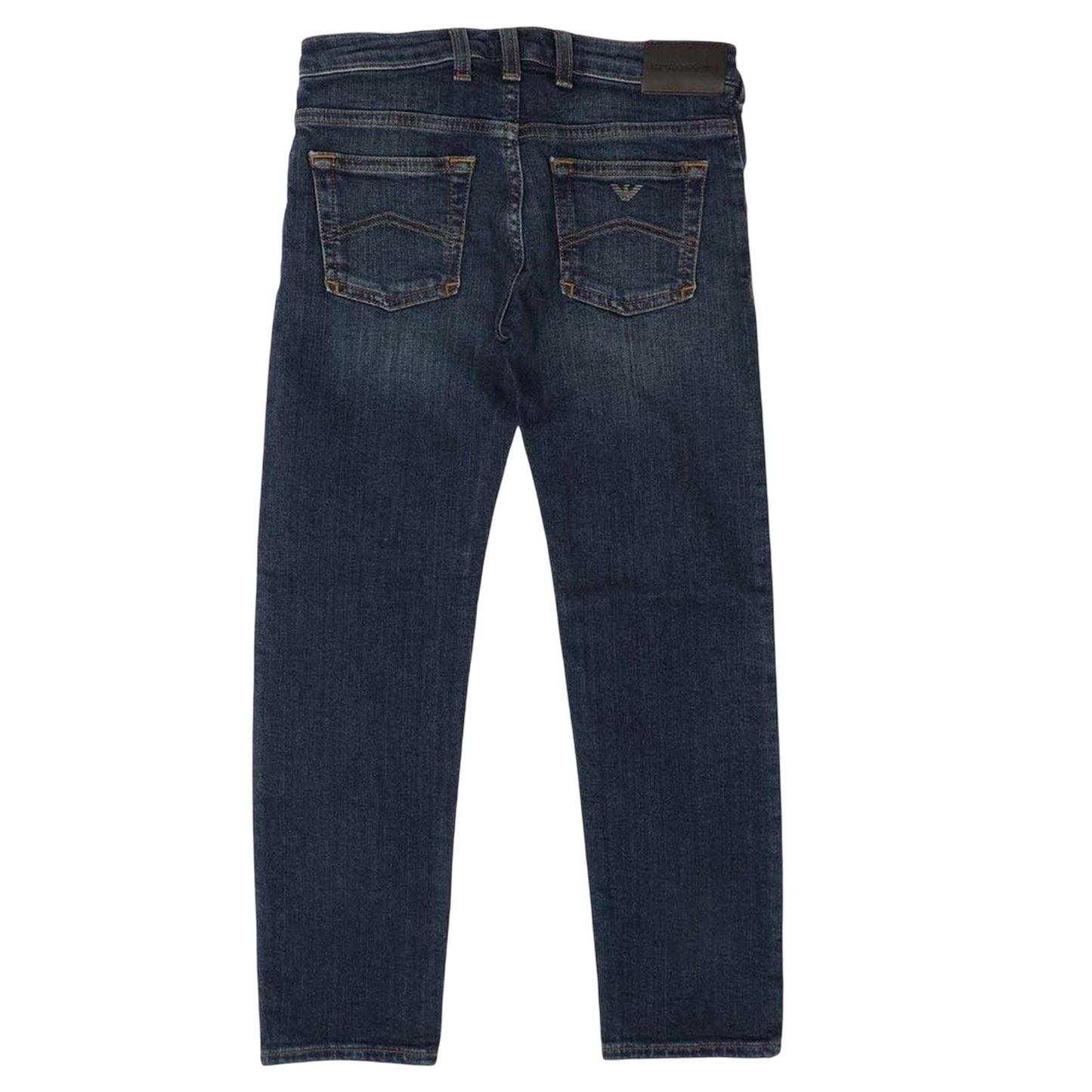 Blue - Back - Emporio Armani Womens-Ladies Jeans