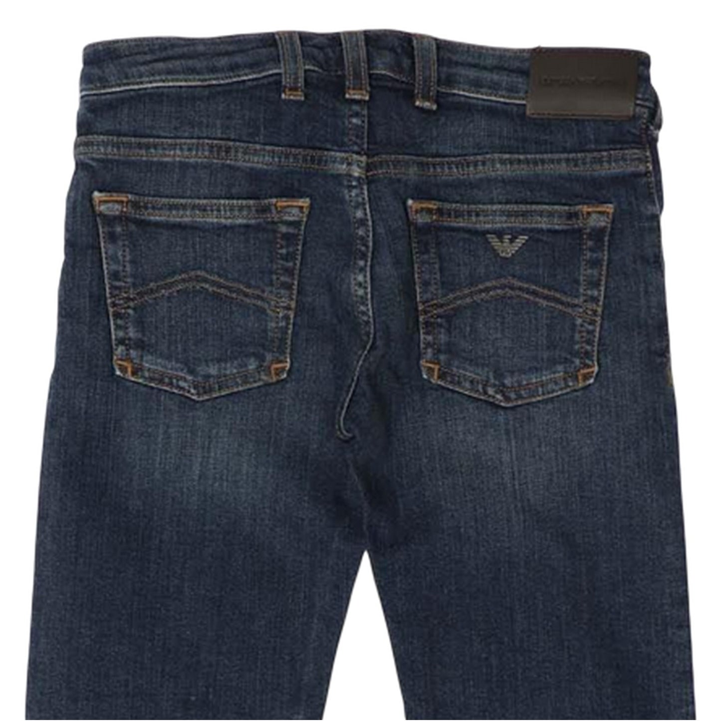 Blue - Lifestyle - Emporio Armani Womens-Ladies Jeans