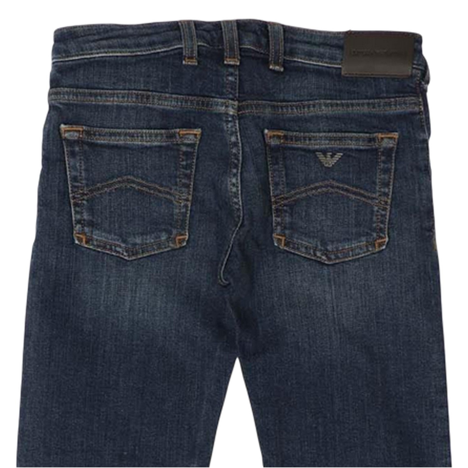 Blue - Lifestyle - Emporio Armani Womens-Ladies Jeans