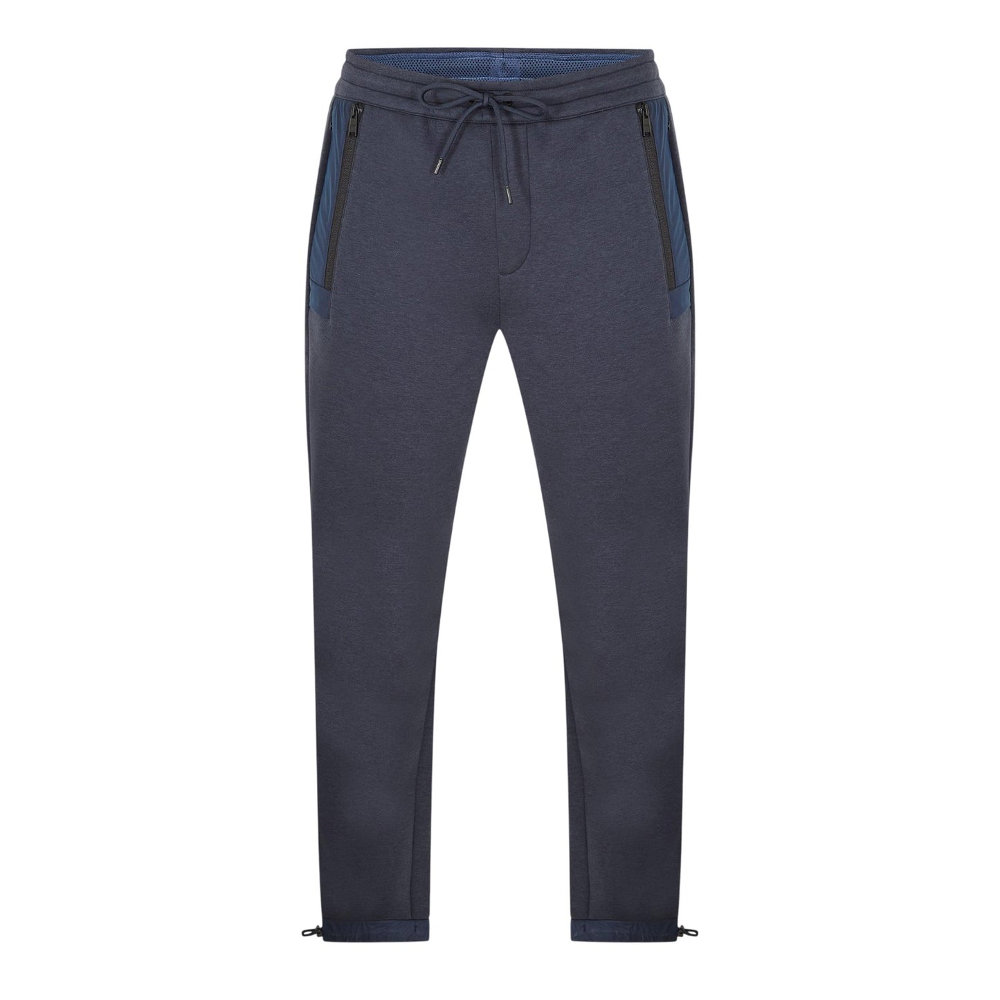 Dark Blue - Back - Boss Mens P Lamont Fleece Regular Joggers