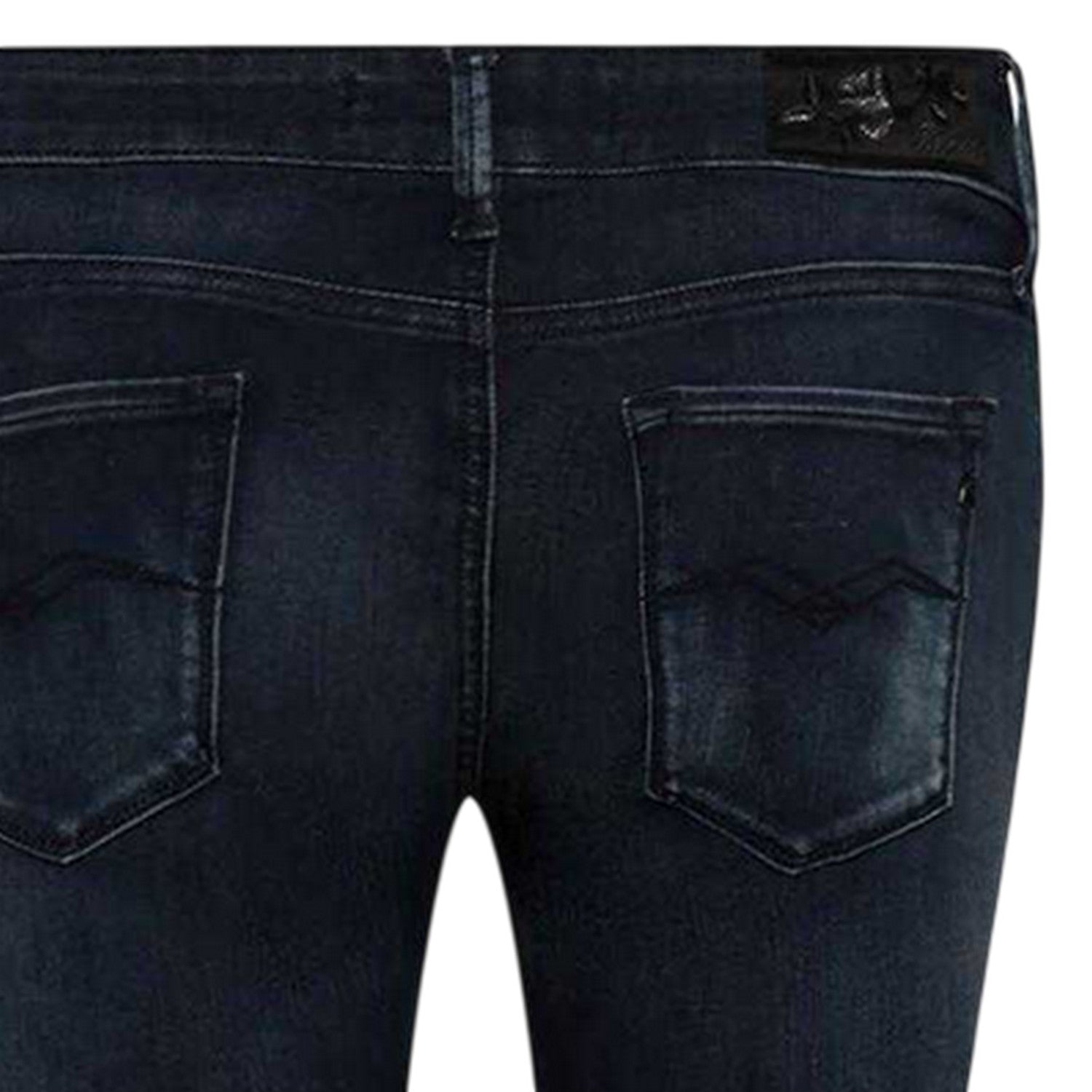 Blue - Lifestyle - Replay Womens-Ladies Luz Cotton Skinny Jeans