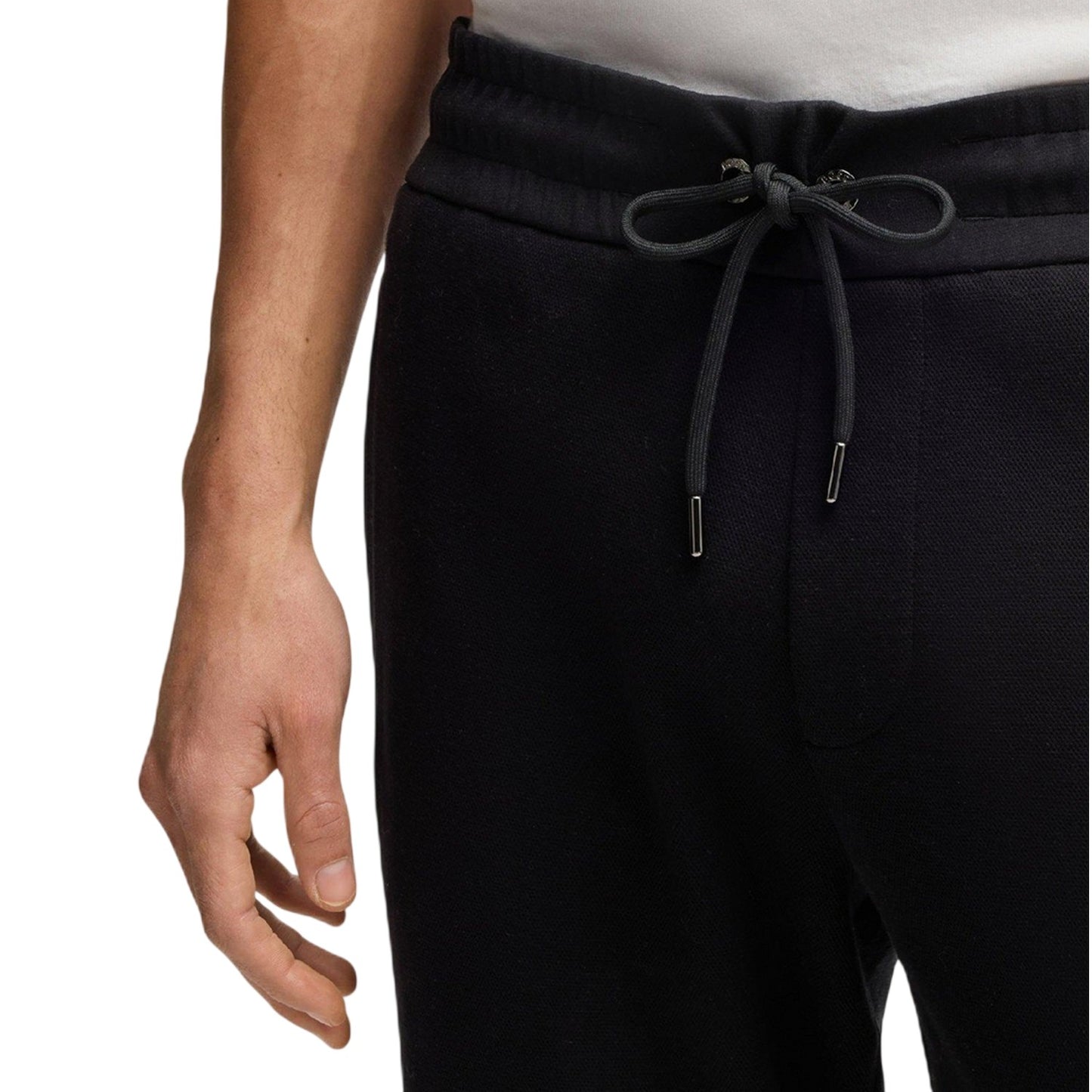 Black - Side - Boss Mens H Lamont Slim Joggers