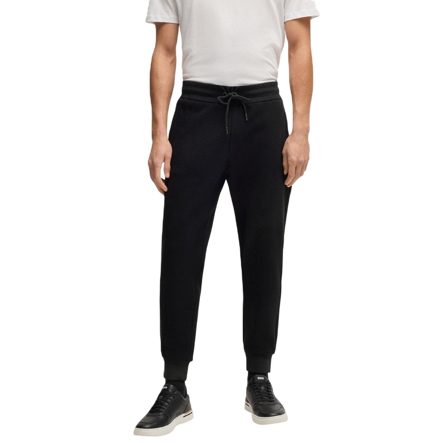 Black - Lifestyle - Boss Mens H Lamont Slim Joggers