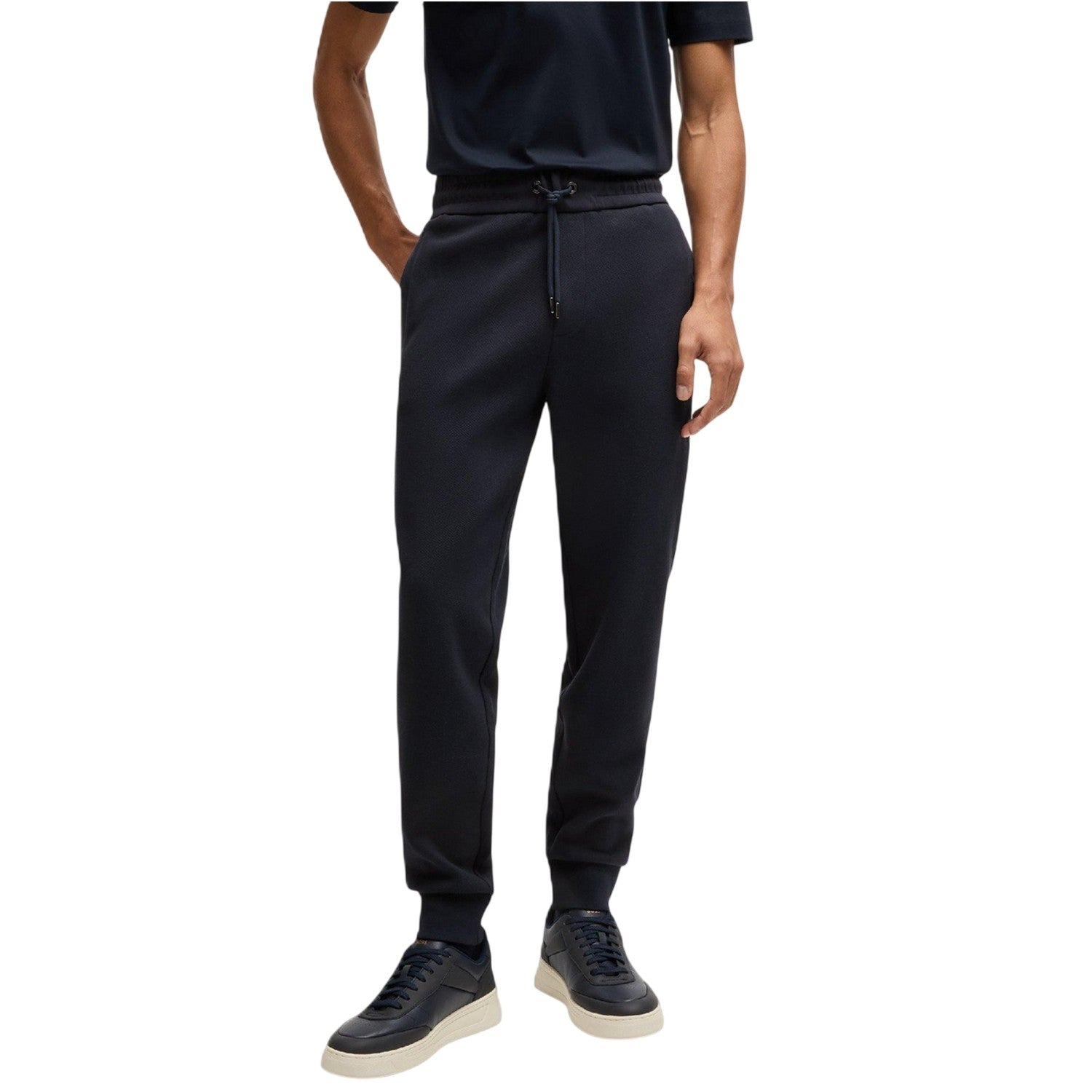 Dark Blue - Lifestyle - Boss Mens H Lamont Slim Joggers