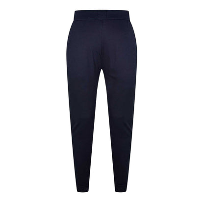 Navy - Back - Boss Mens Authentic French Terry Regular Joggers