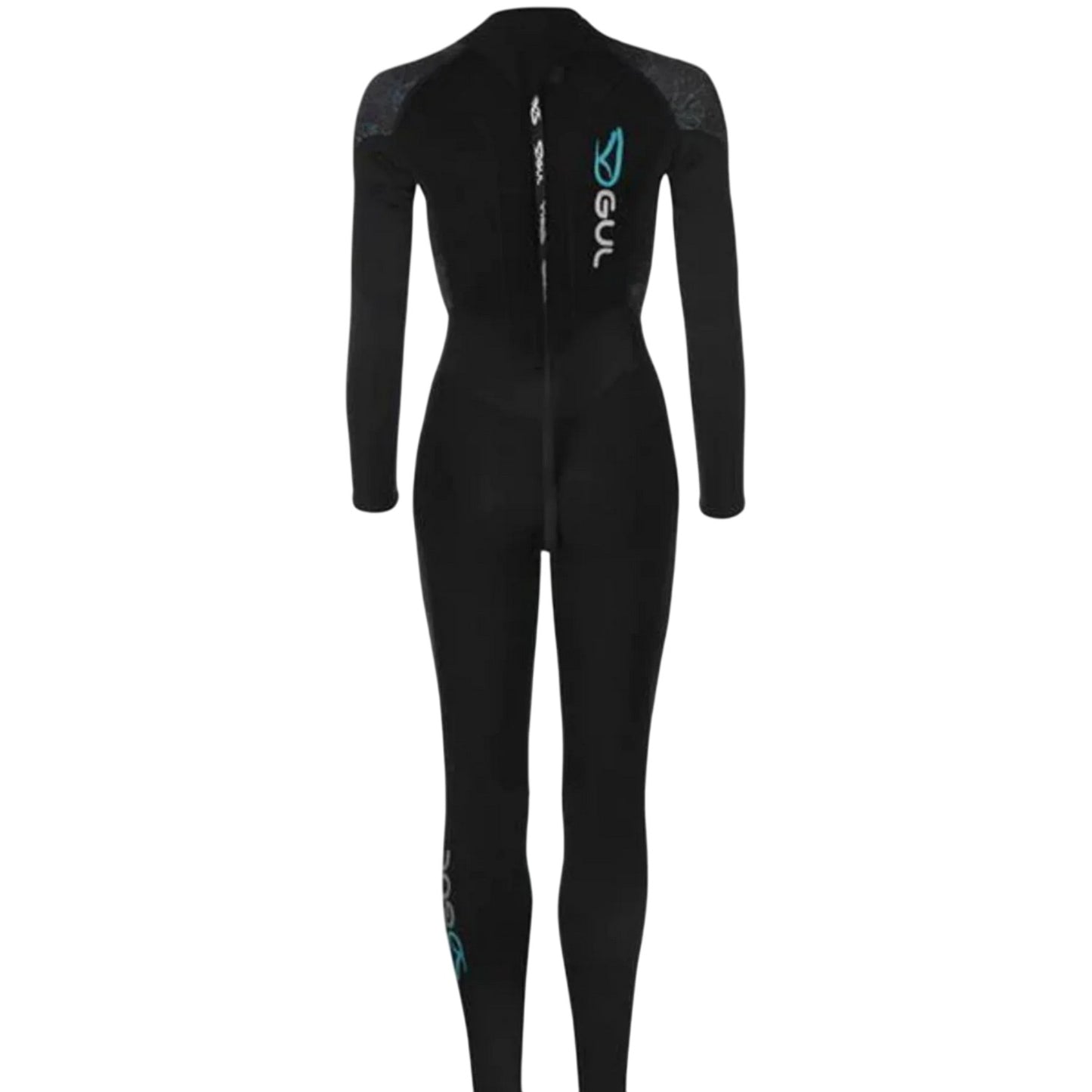 Black - Back - Gul Womens-Ladies Core Full Wetsuit