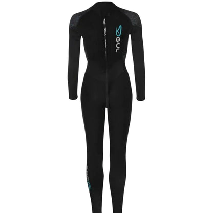 Black - Back - Gul Womens-Ladies Core Full Wetsuit