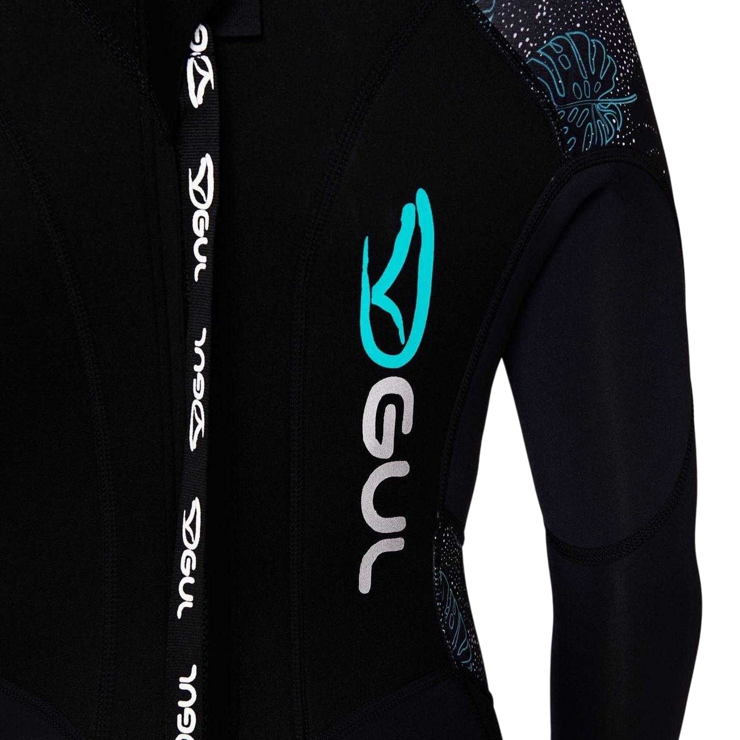 Black - Lifestyle - Gul Womens-Ladies Core Full Wetsuit