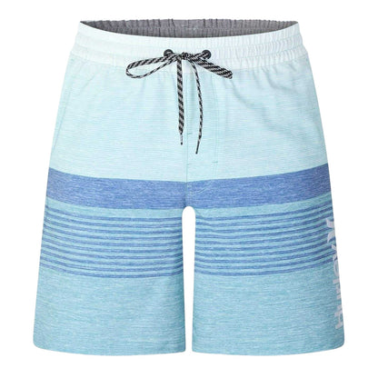 Emerald - Front - Hurley Mens Colour Block Relaxed Fit Board Shorts
