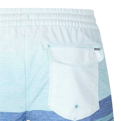 Emerald - Side - Hurley Mens Colour Block Relaxed Fit Board Shorts