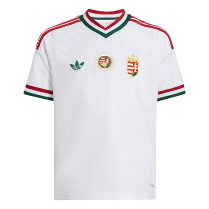 White - Front - Adidas Childrens-Kids Hungary World Cup 2026 Football Shirt