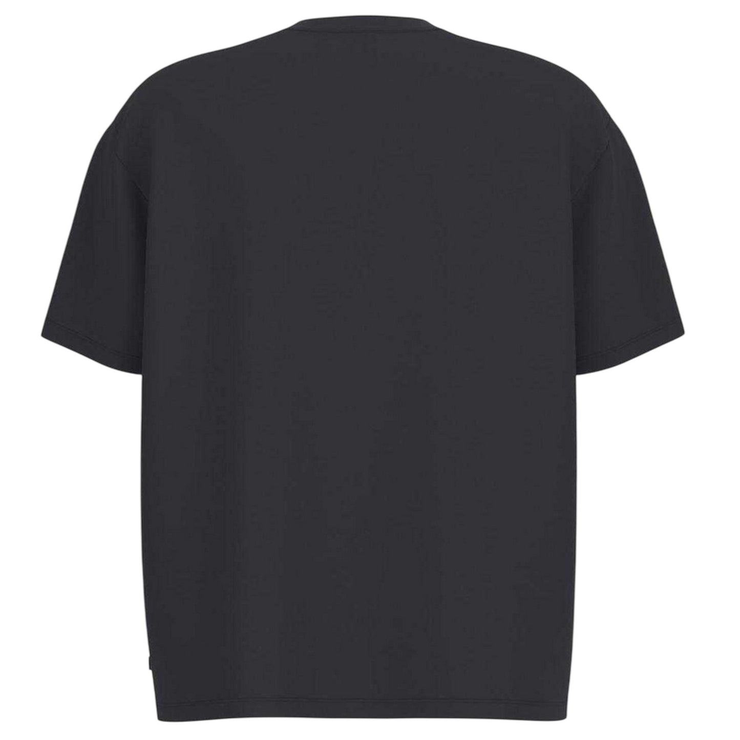 Black - Back - Guess Unisex Adult Wordmark Jersey Crew Neck T-Shirt