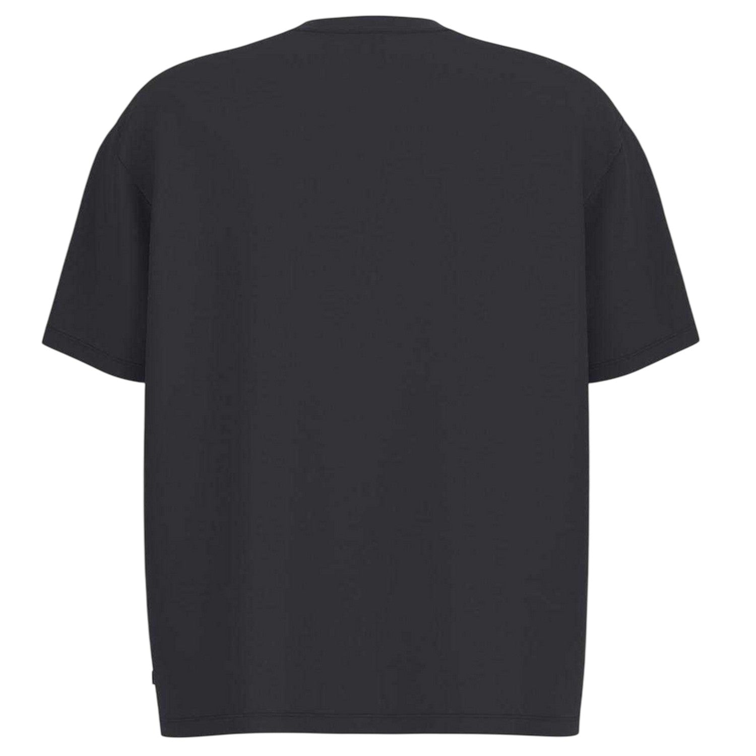 Black - Back - Guess Unisex Adult Wordmark Jersey Crew Neck T-Shirt