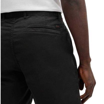 Black - Lifestyle - Boss Mens Plain Slim Chino Shorts