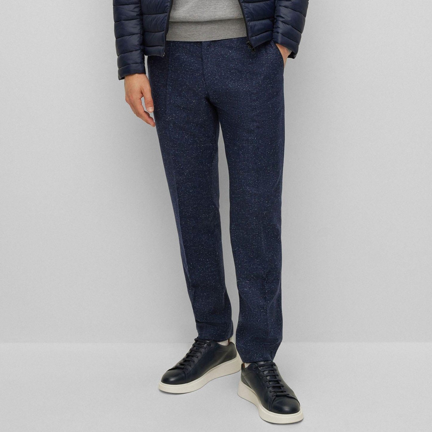 Dark Blue - Lifestyle - Boss Mens H-Genius Trousers