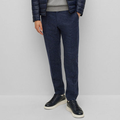 Dark Blue - Lifestyle - Boss Mens H-Genius Trousers