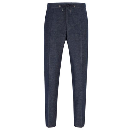 Dark Blue - Front - Boss Mens H-Genius Trousers