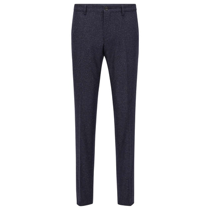 Dark Blue - Back - Boss Mens H-Genius Trousers