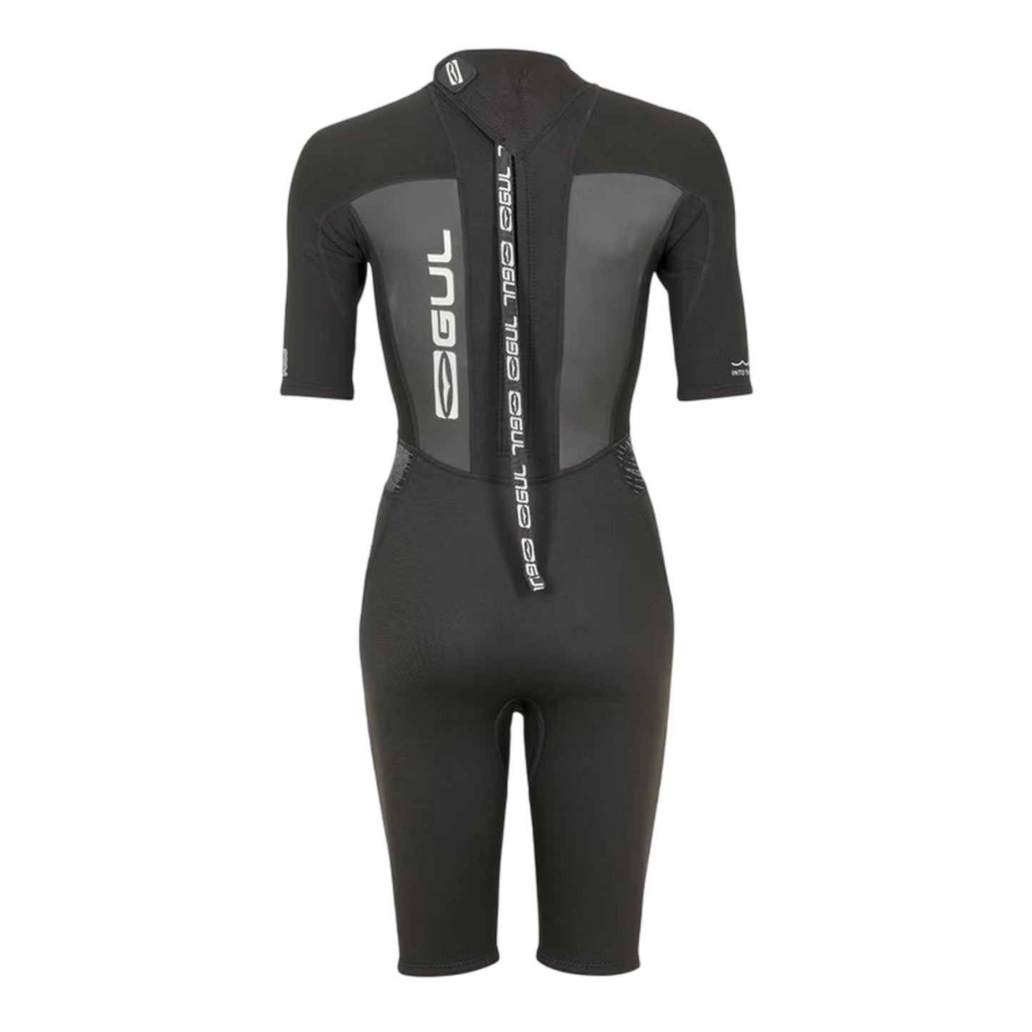 Black - Back - Gul Womens-Ladies Fitted Wetsuit