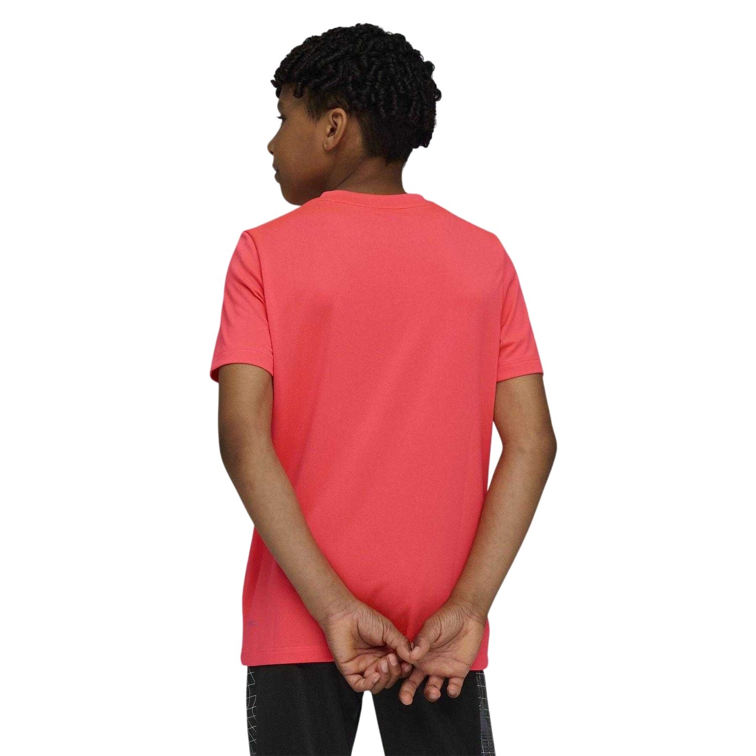 Glowing Red - Lifestyle - Puma Childrens-Kids Tad Essentials T-Shirt