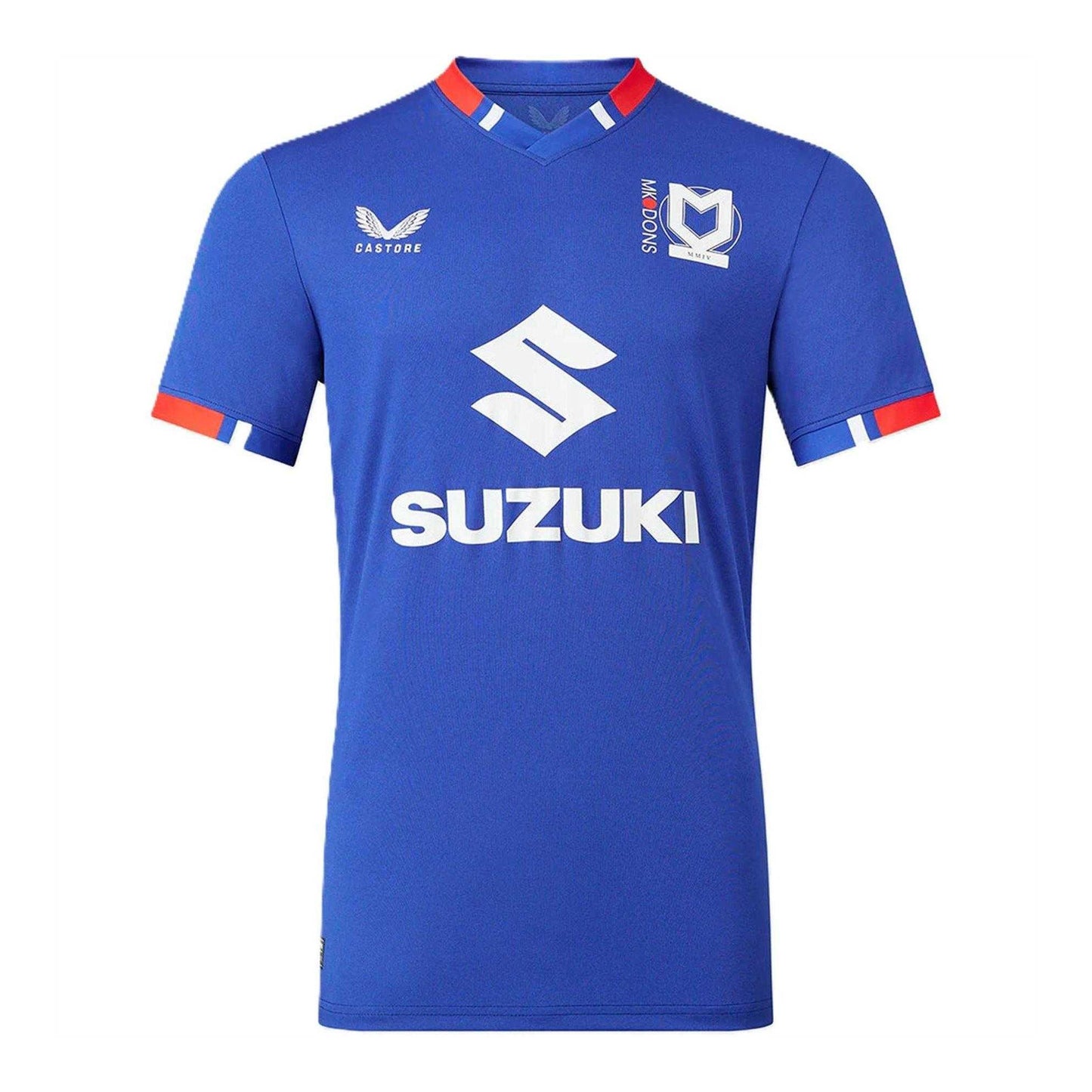 Clematis Blue - Front - Castore Mens MK Dons Football Shirt