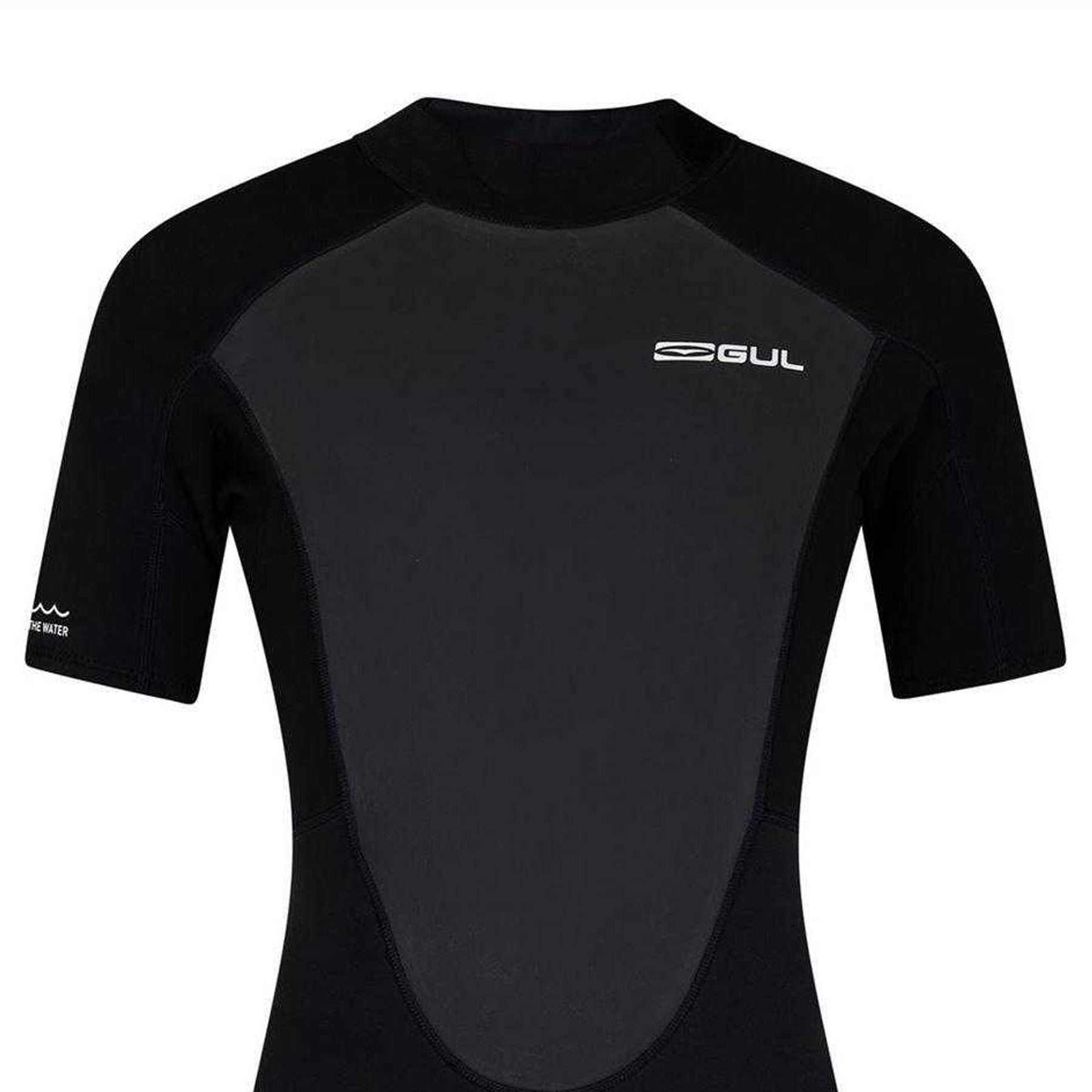 Black - Back - Gul Mens Short Wetsuit