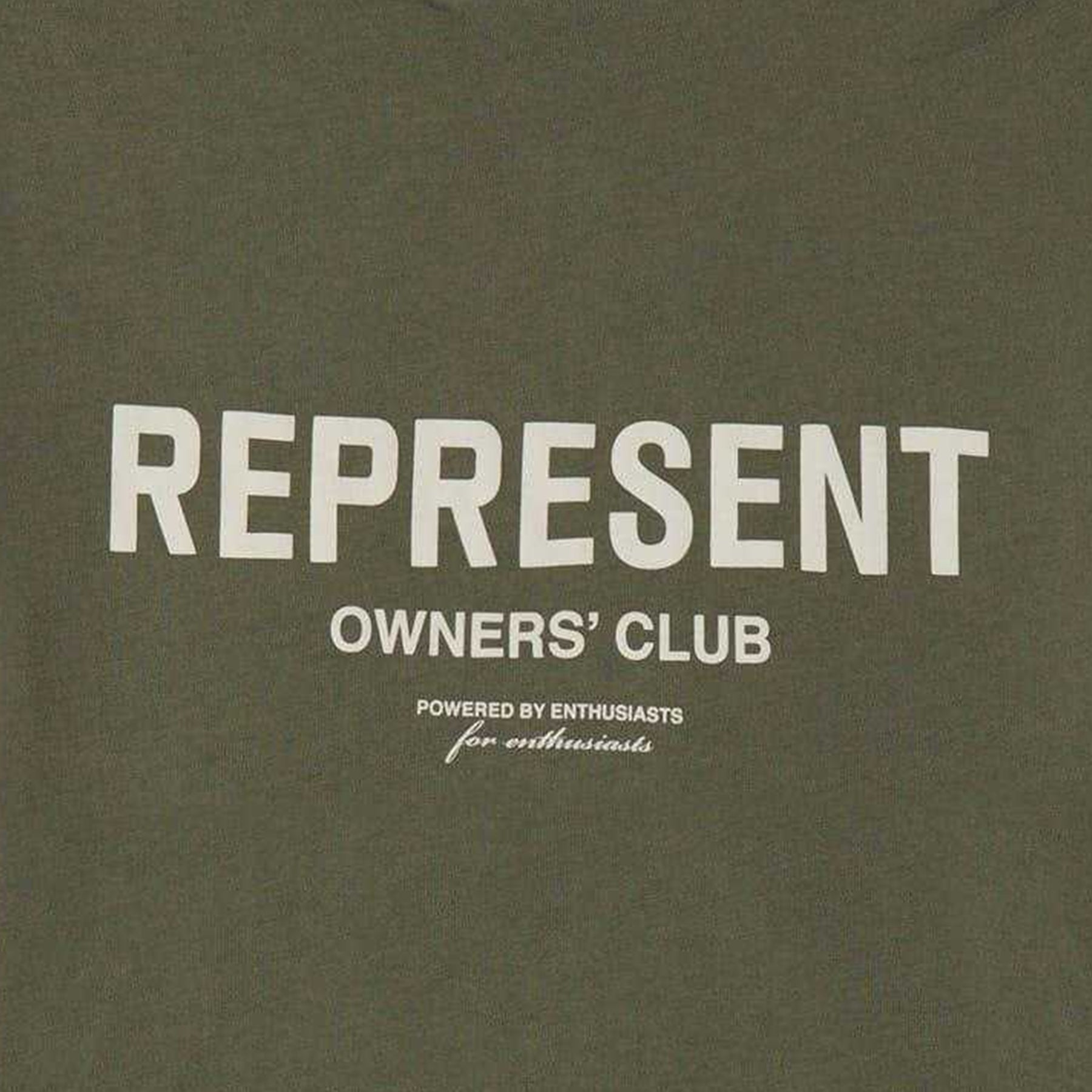 Olive - Side - Represent Childrens-Kids Owners Club T-Shirt