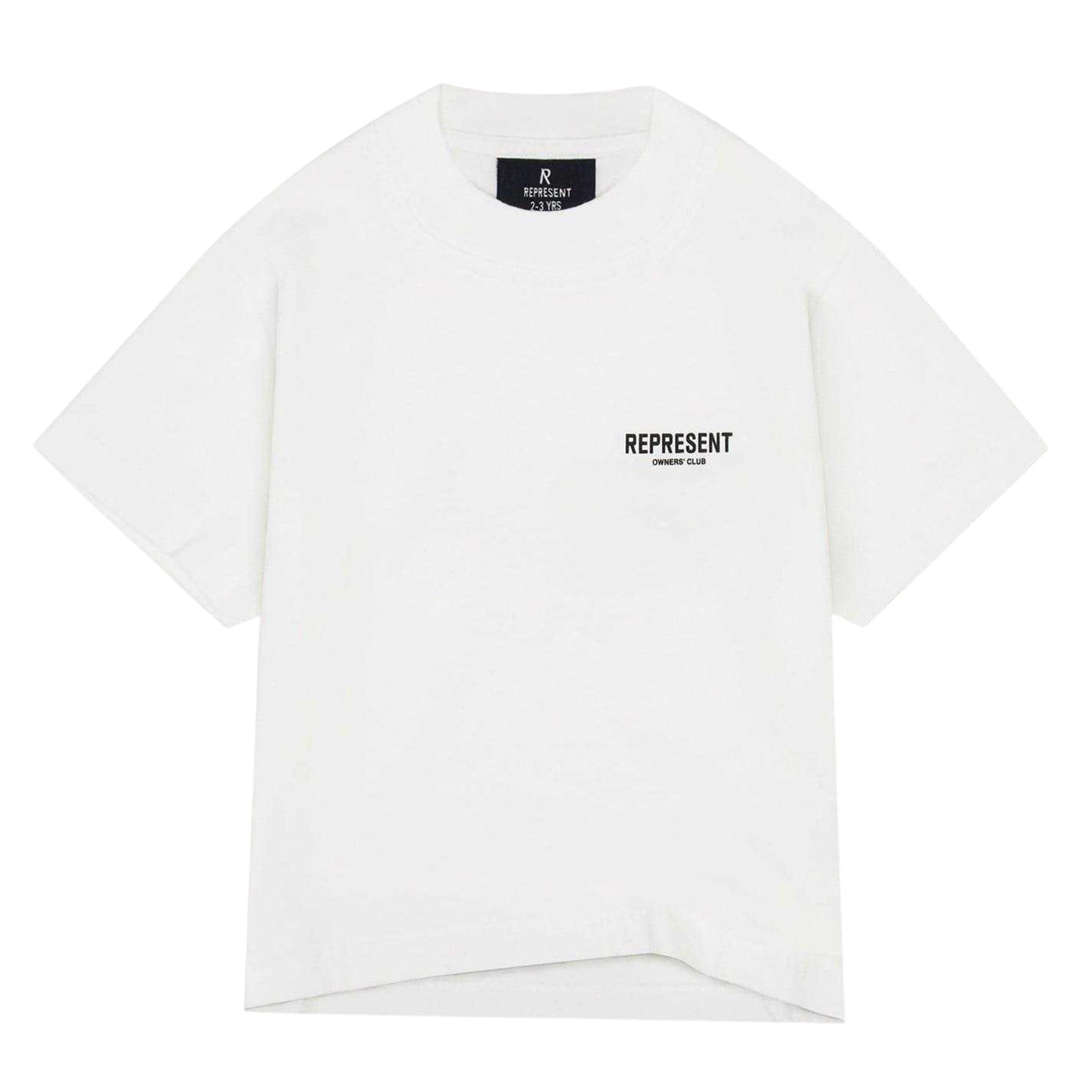White - Front - Represent Childrens-Kids Owners Club T-Shirt