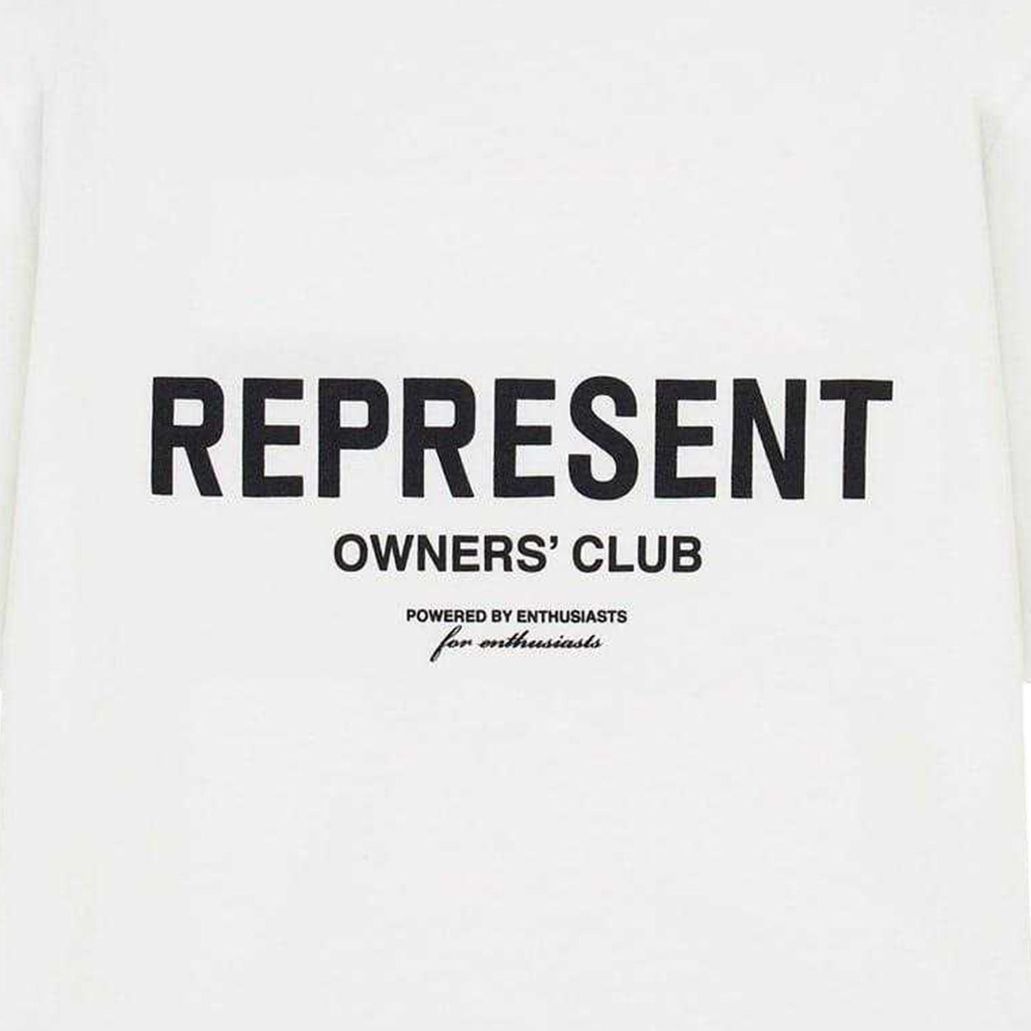 White - Side - Represent Childrens-Kids Owners Club T-Shirt
