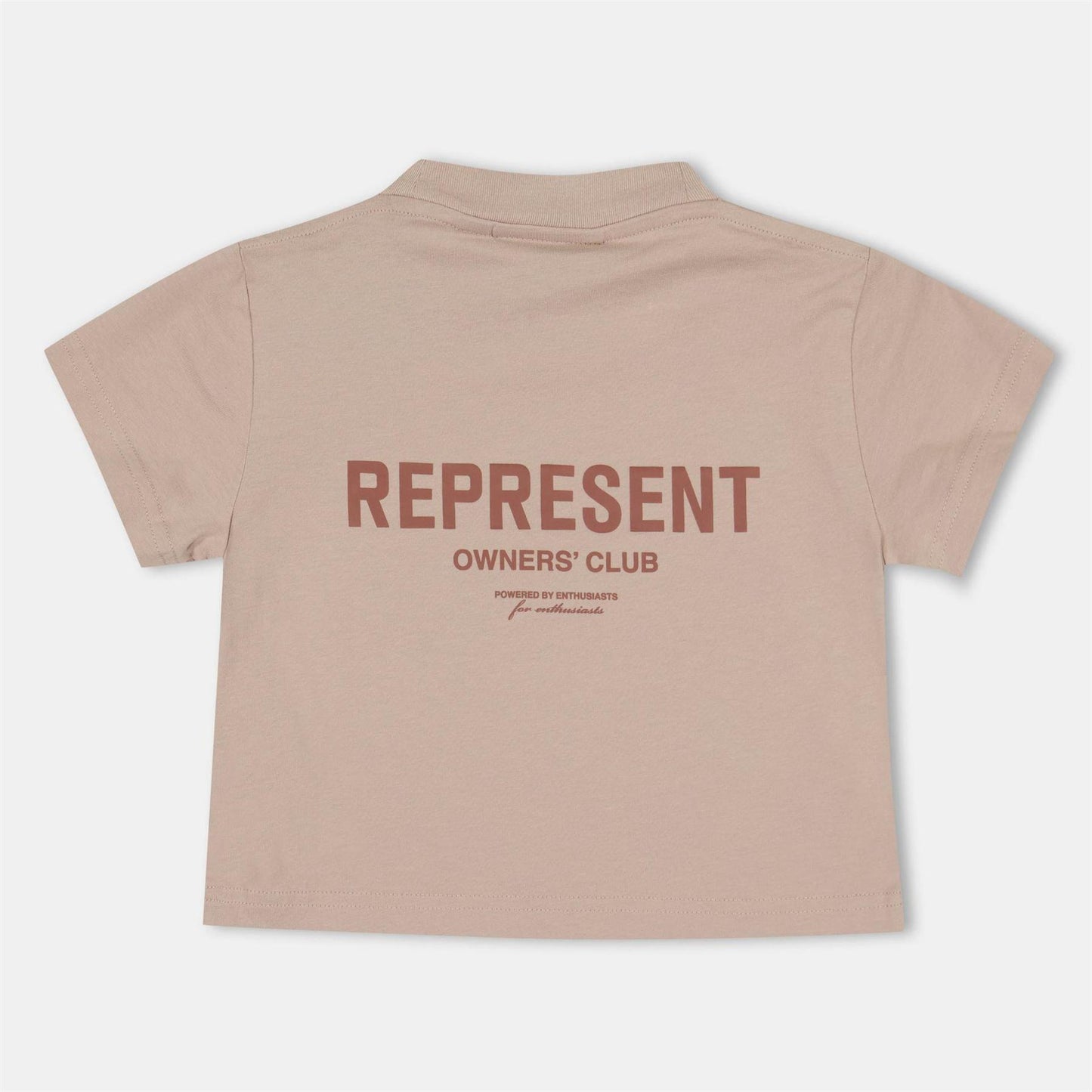 Dusty Mauve - Back - Represent Childrens-Kids Owners Club T-Shirt