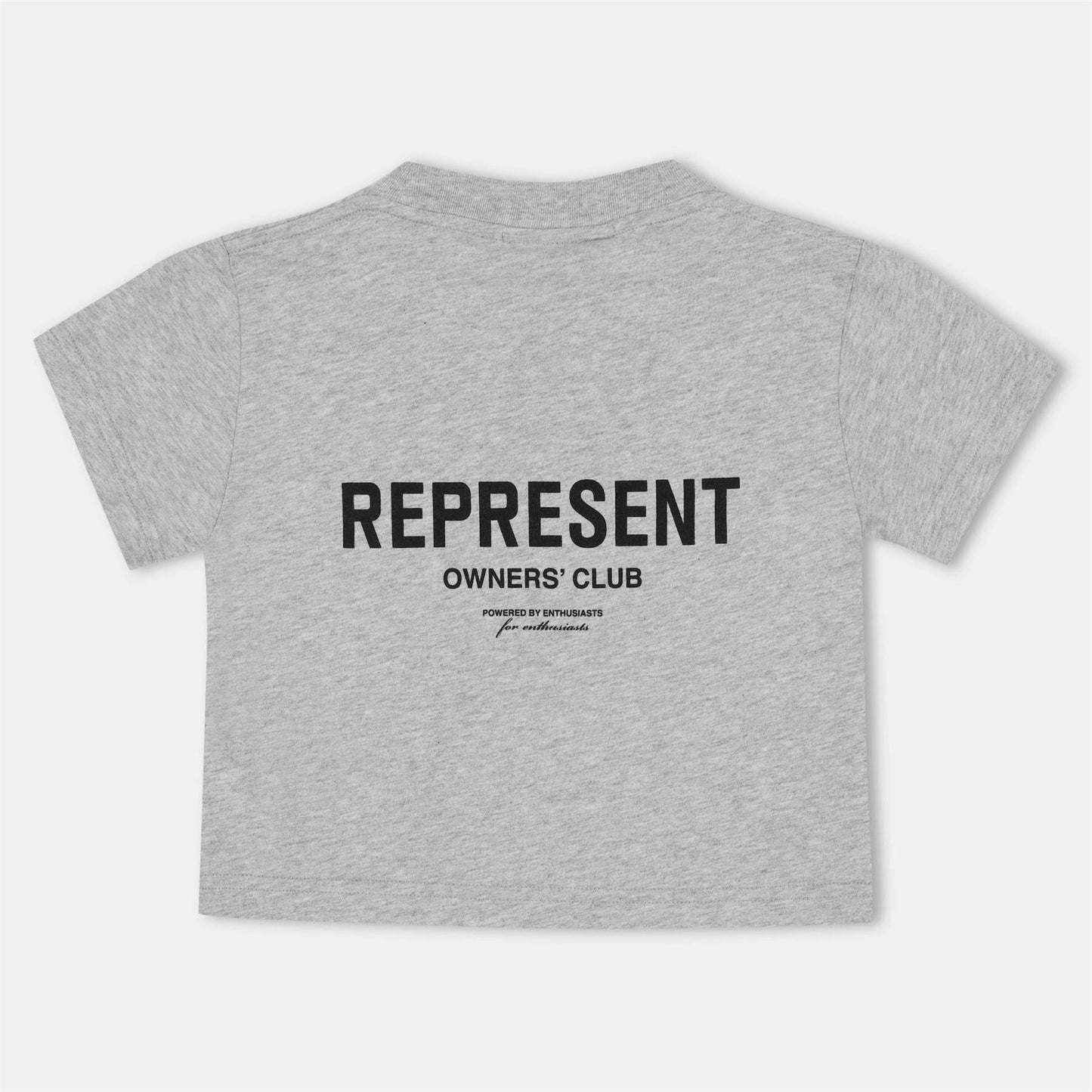Ash Grey - Back - Represent Childrens-Kids Owners Club T-Shirt