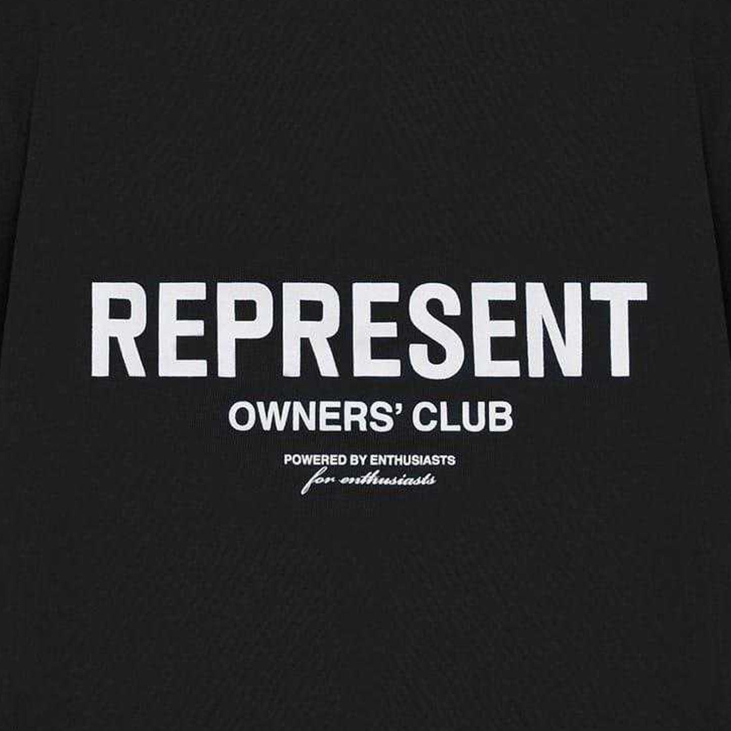 Black - Side - Represent Childrens-Kids Owners Club T-Shirt
