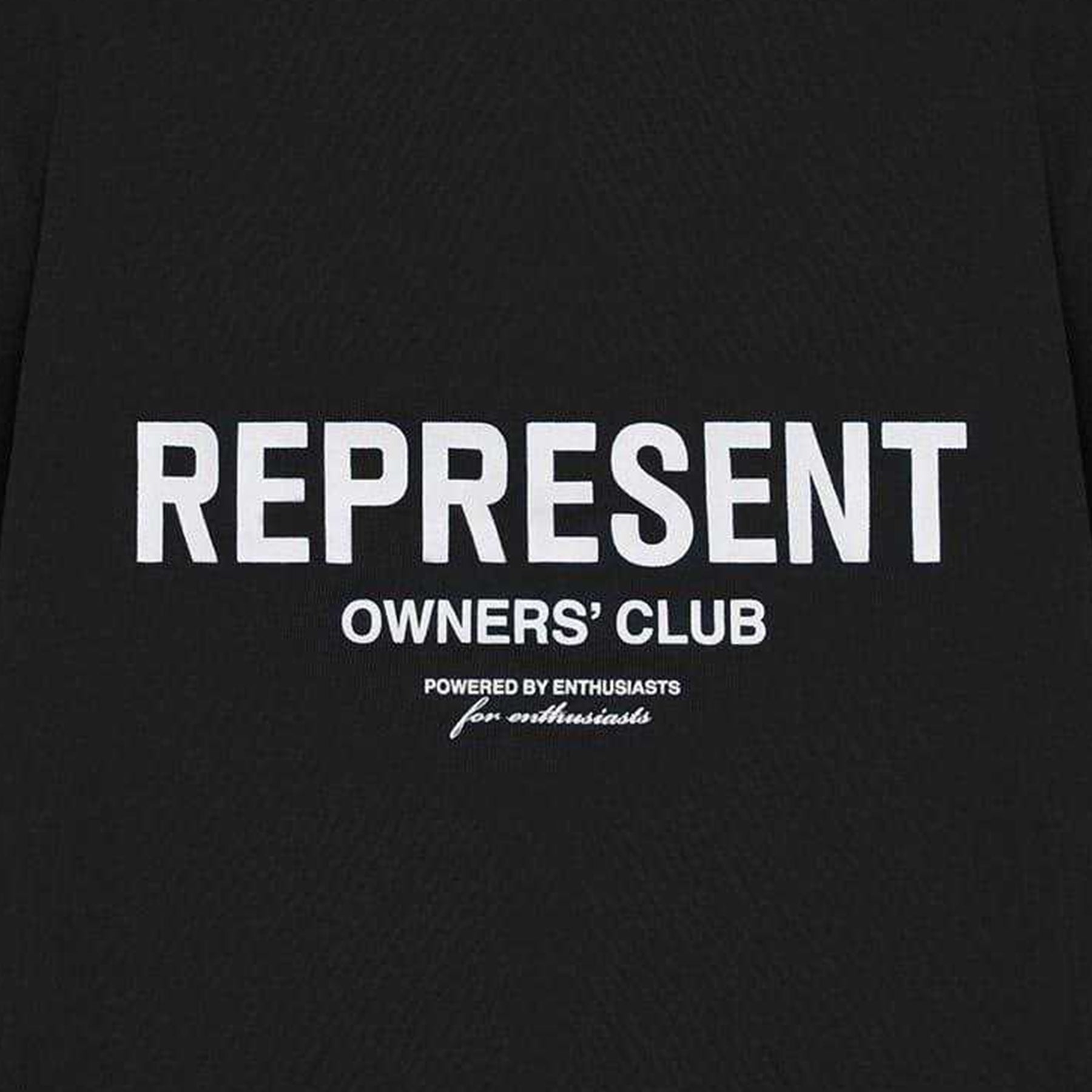 Black - Side - Represent Childrens-Kids Owners Club T-Shirt
