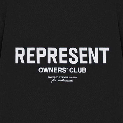 Black - Side - Represent Childrens-Kids Owners Club T-Shirt