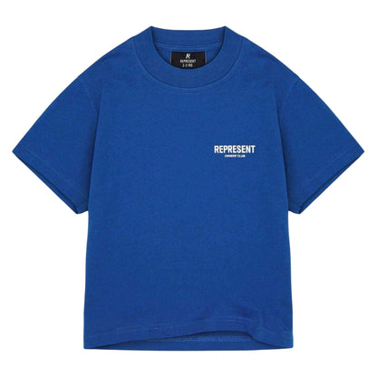 Cobalt Blue - Front - Represent Childrens-Kids Owners Club T-Shirt